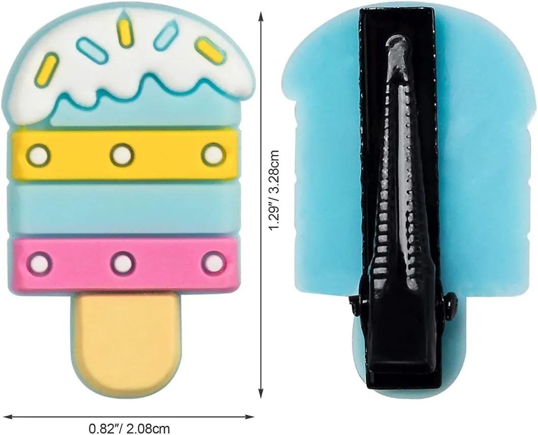 Babymoon Fusion Ice Cream 20pcs Hairclips Hair Accessories Set | Cartoon-Icecream