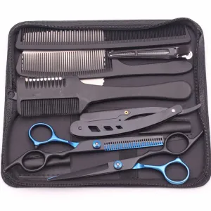 Hair Cutting Scissors 6'' JP Stainless Barber Scissors. مقص قص الشعر 6 بوصة JP مقص حلاق من الفولاذ المقاوم