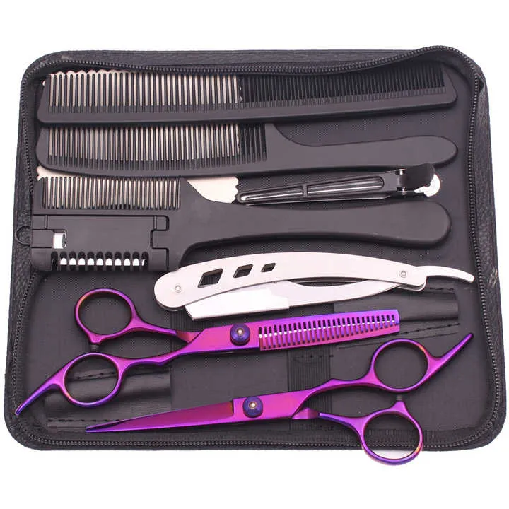 Hair Cutting Scissors 6'' JP Stainless Barber Scissors. مقص قص الشعر 6 بوصة JP مقص حلاق من الفولاذ المقاوم