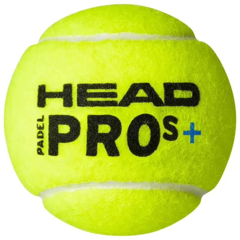 HEAD Padel Pro S  Padel Balls - 3 Ball Tube