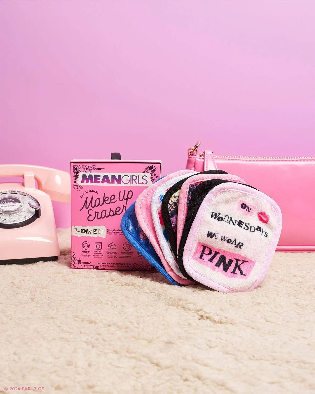 Mean Girls MakeUp Eraser 7-Day Gift Set TM & 2024 Paramount