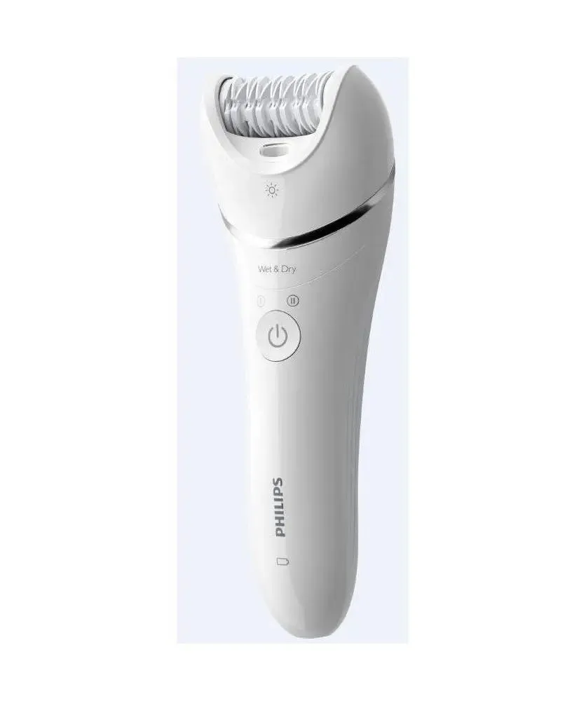 Open Box - Philips Series 8000 Women's Rechargeable Electric Epilator - BRE700/04
