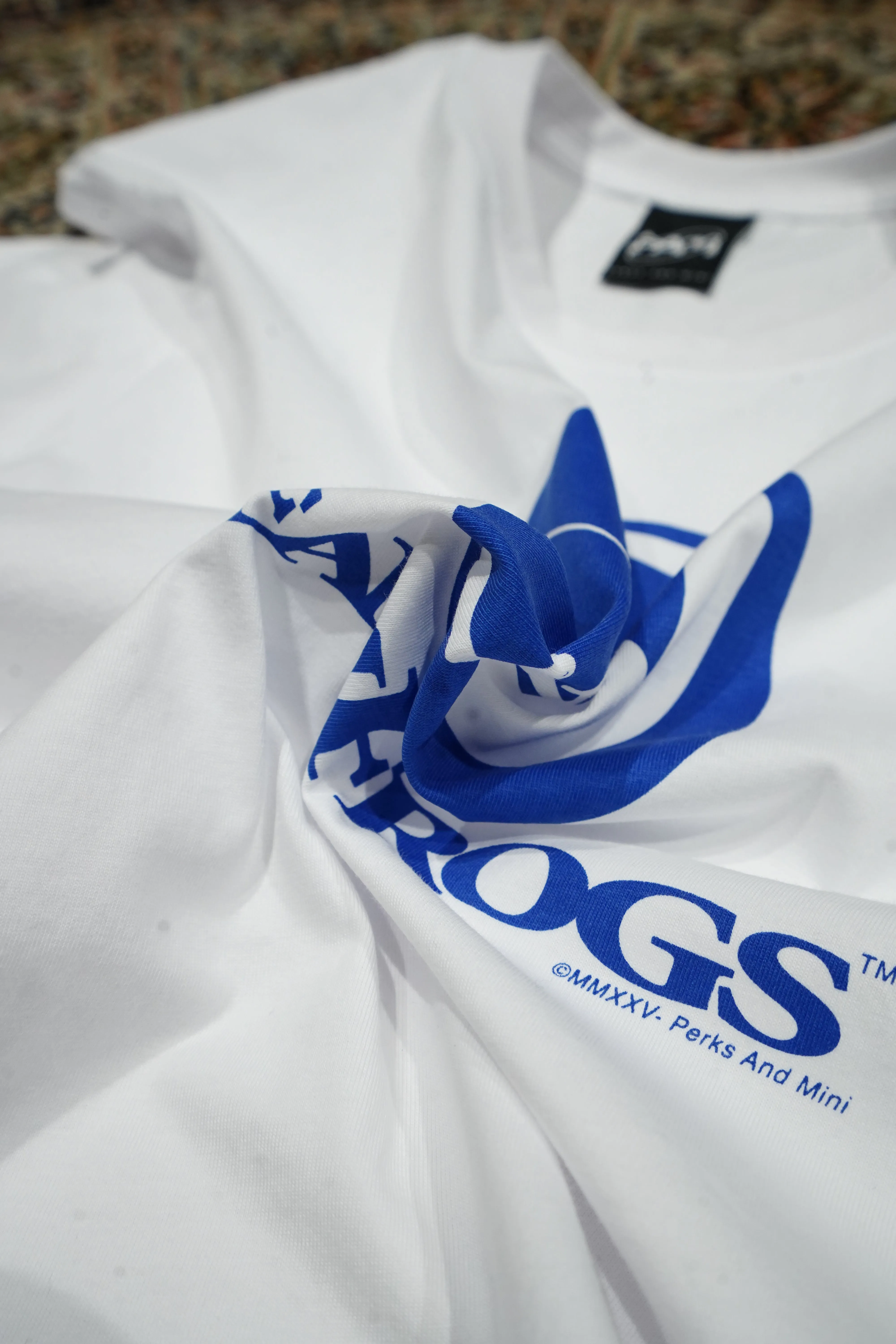 P.A.M WAXING FROG SS TEE (WHITE)