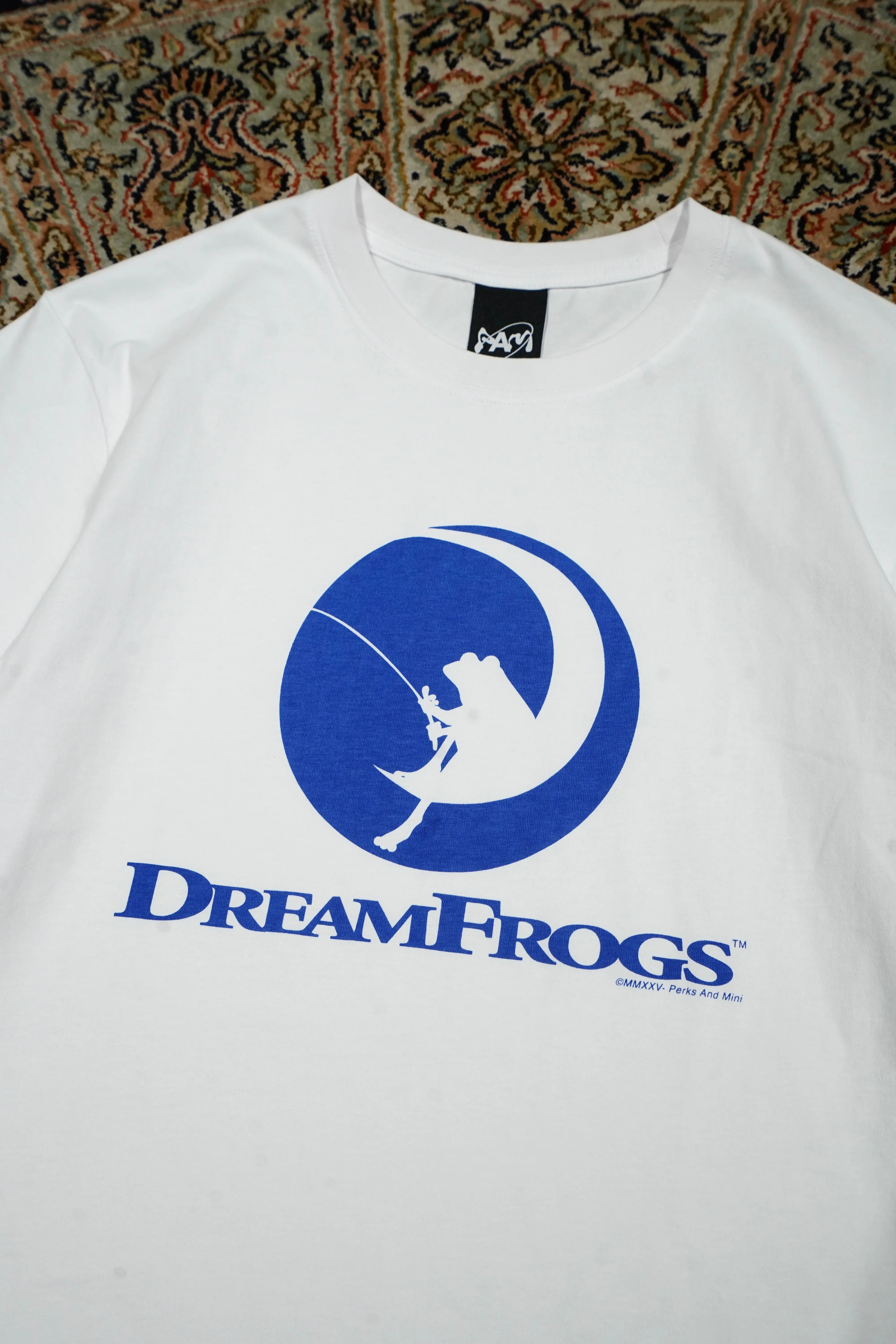 P.A.M WAXING FROG SS TEE (WHITE)