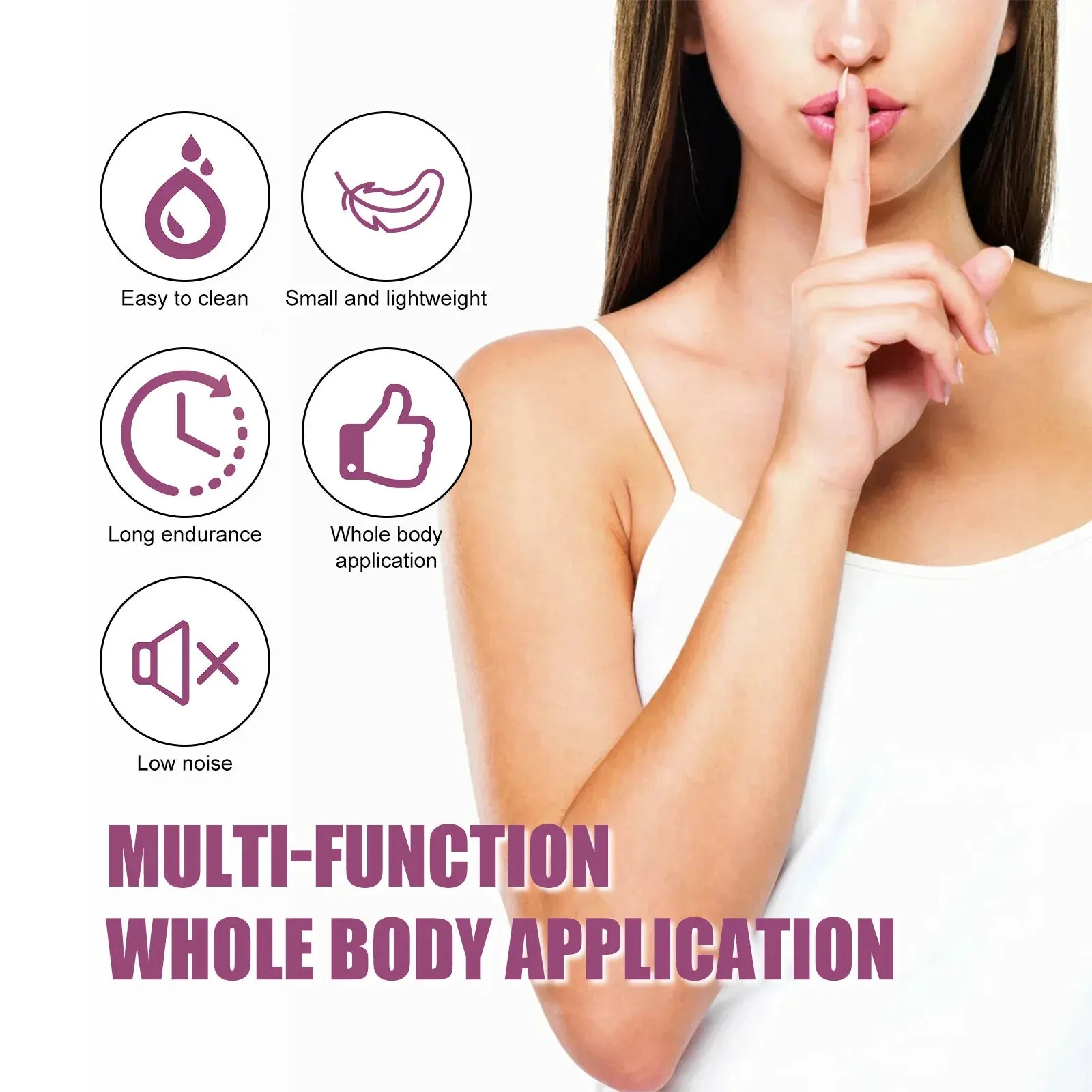 Portable Electric Hair Remover for Women