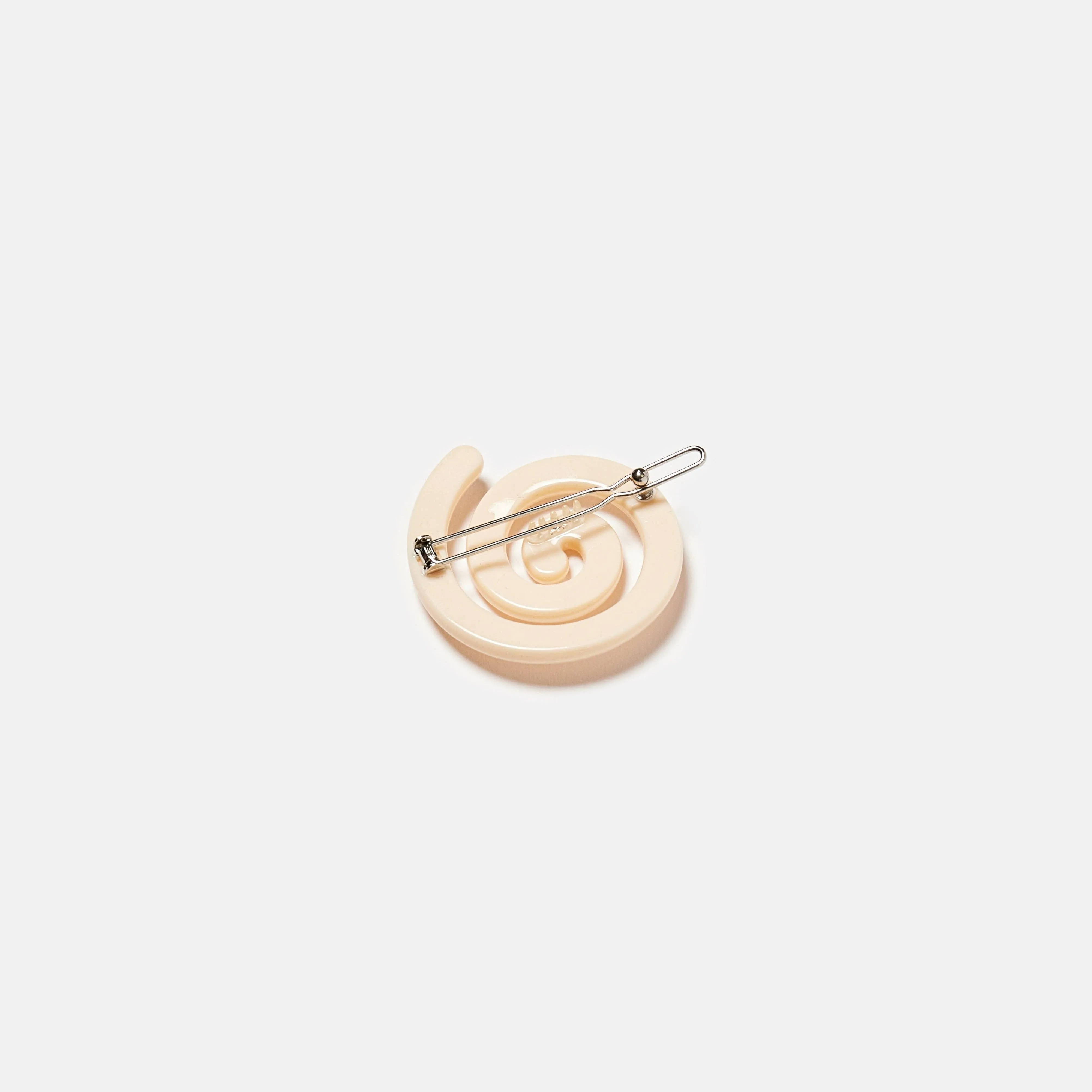 Spiral Clip - Cream