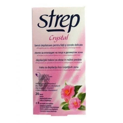 STREP HAIR REMOVAL STRIPS FOR THE FACE 20