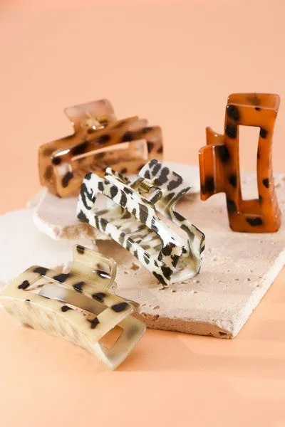 Tortoise Clips | Cream Tort