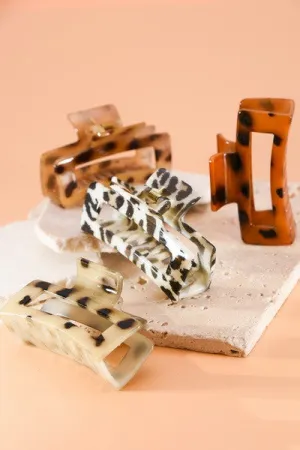 Tortoise Clips | Cream Tort