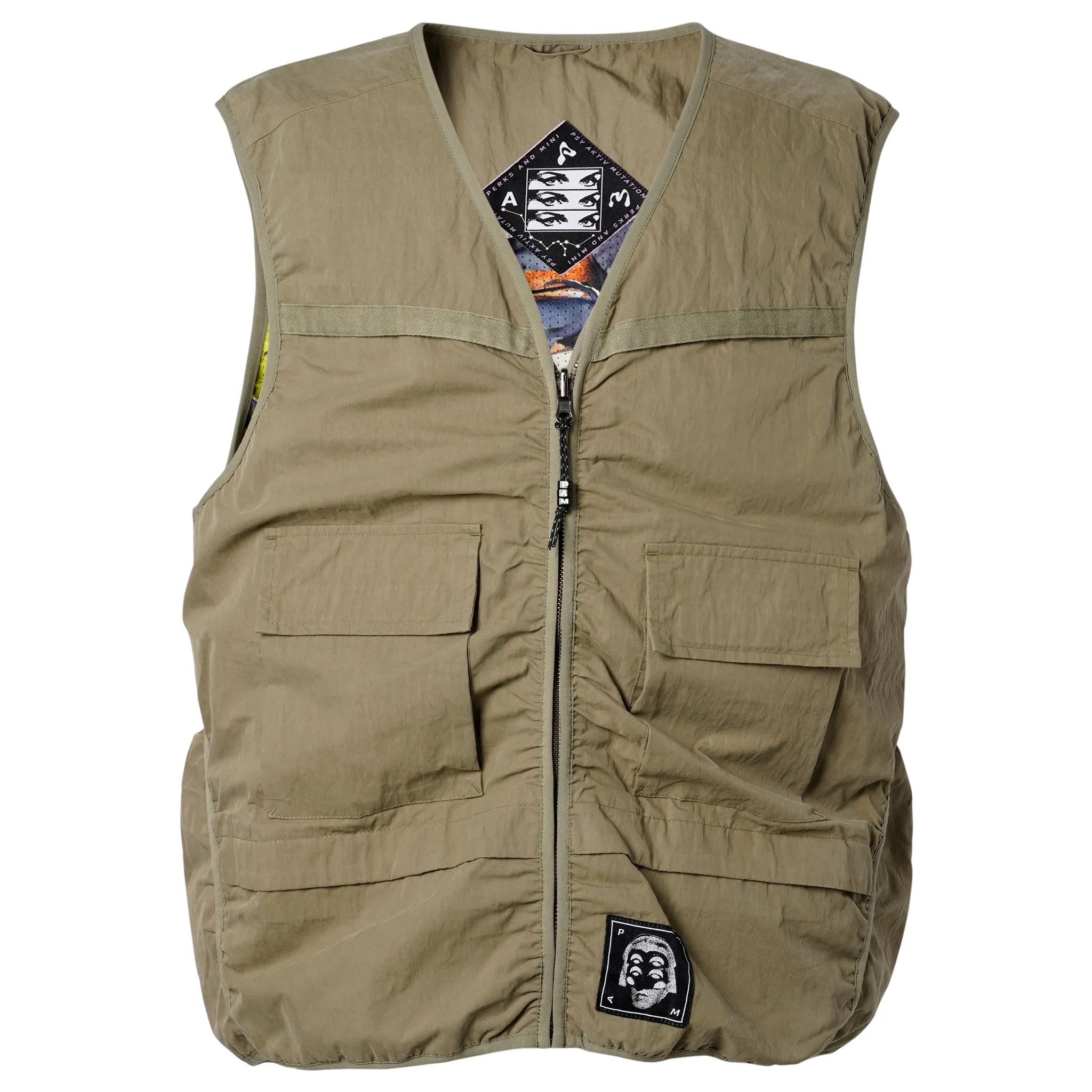 WAXING CRESCENT VEST / KHAKI